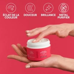 Masque Color Brilliance Cheveux Epais Invigo Wella 500ml -Magasin de cheveux 111.322 2 26326.1693906685