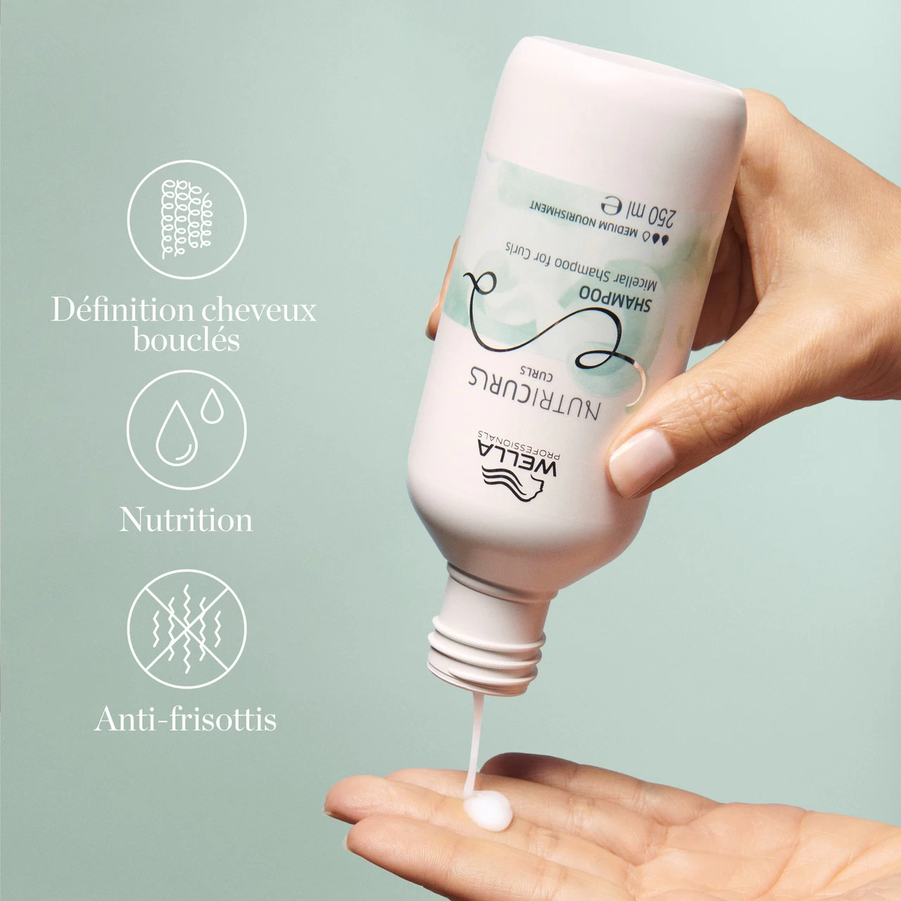 Shampooing Nutri Curls Wella 1000ml 3 Shampooing Nutri Curls Wella 1000ml – Image 3