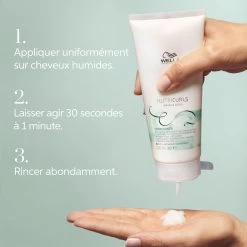 Conditionneur Nutri Curls Wella 200ml 9 Conditionneur Nutri Curls Wella 200ml -Magasin de cheveux 1110.21 4 48456.1693987347