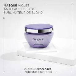 Masque Ultra-Violet Blond Absolu Kérastase 200ml -Magasin de cheveux 3474636692408 1 05779.1684846744