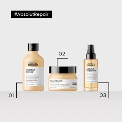 Absolut Repair Masque Restructurant Cheveux Abîmés L'Oréal 250ml -Magasin de cheveux 3474636971039 3 60020.1684847282