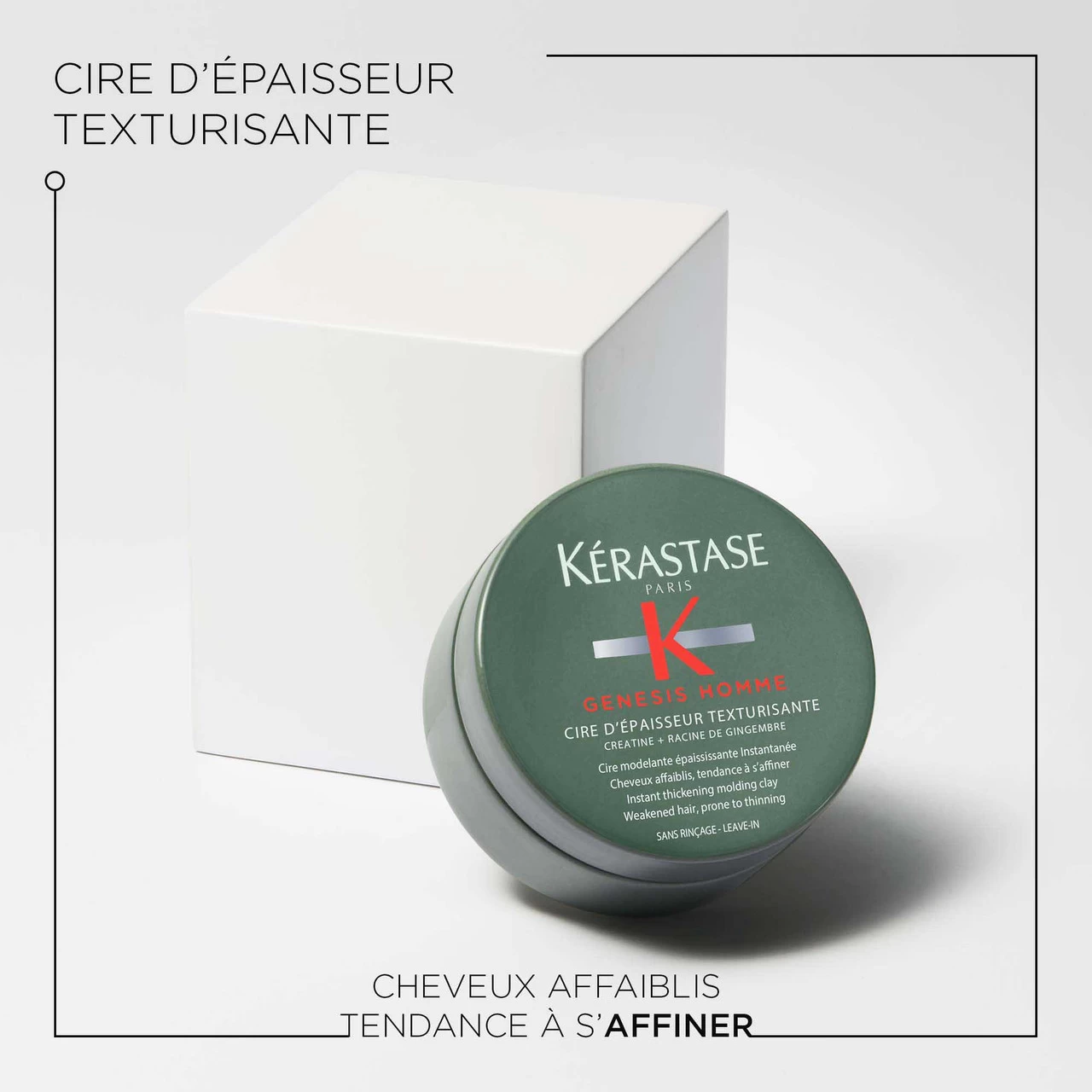 Cire Densifiante Texturisante Genesis Homme Kérastase 75ml 2 Cire Densifiante Texturisante Genesis Homme Kérastase 75ml – Image 2