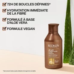 Shampooing All Soft Mega Curls Redken 1000ml -Magasin de cheveux all soft mega. 1 92154.1694677970