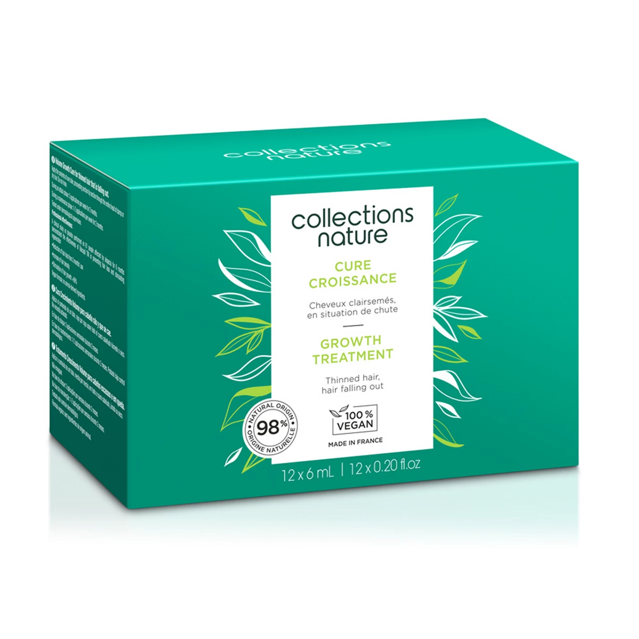 Cure Croissance Collection Nature Eugène Perma 12x6ml 1 Cure Croissance Collection Nature Eugène Perma 12x6ml