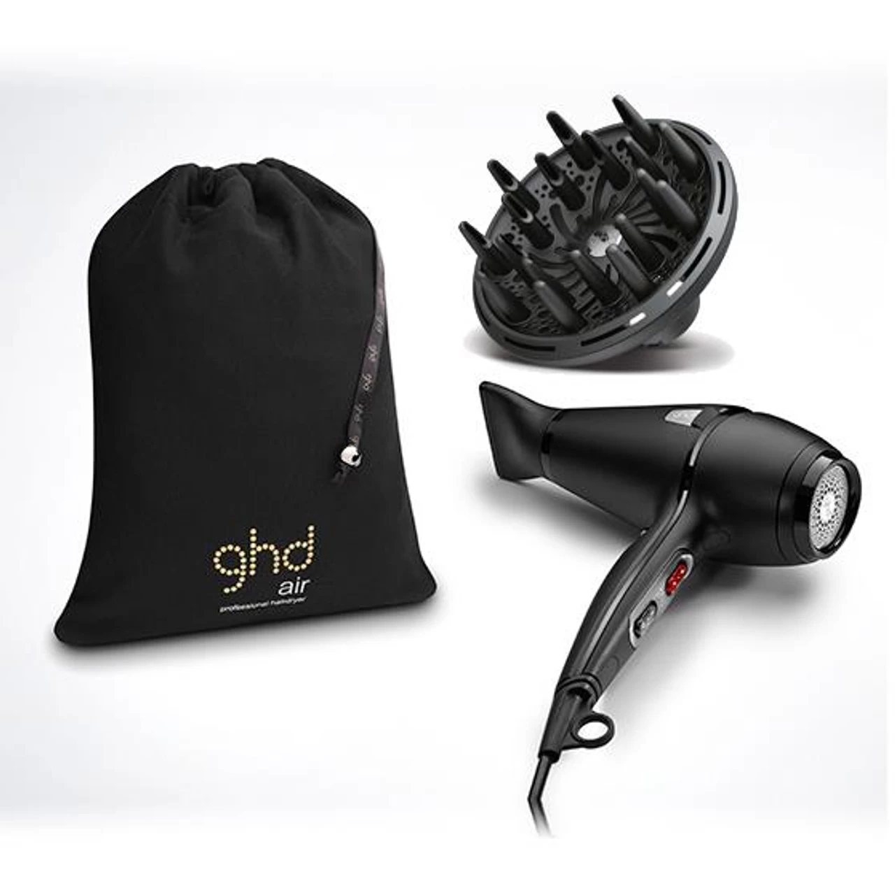 Pack Ghd Air + Diffuseur Ghd + Pochette Ghd Air 1 Pack Ghd Air + Diffuseur Ghd + Pochette Ghd Air