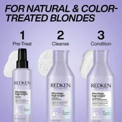 Traitement Blondage High Bright Redken 250ml -Magasin de cheveux high bright 58800.1694764076