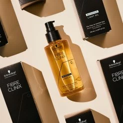 Huile Pour Cheveux Fins à Normaux Fibre Clinix Schwarzkopf 100 Ml -Magasin de cheveux oil fibre light 1 83487.1695629058