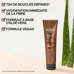 Soin Sans Rinçage Hydratant All Soft Mega Curls Redken 150ml -Magasin de cheveux rdk 7 traitement 87496.1684847325