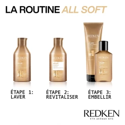 Conditioner All Soft Redken 300ml -Magasin de cheveux rdk routine all soft 43506.1689860380