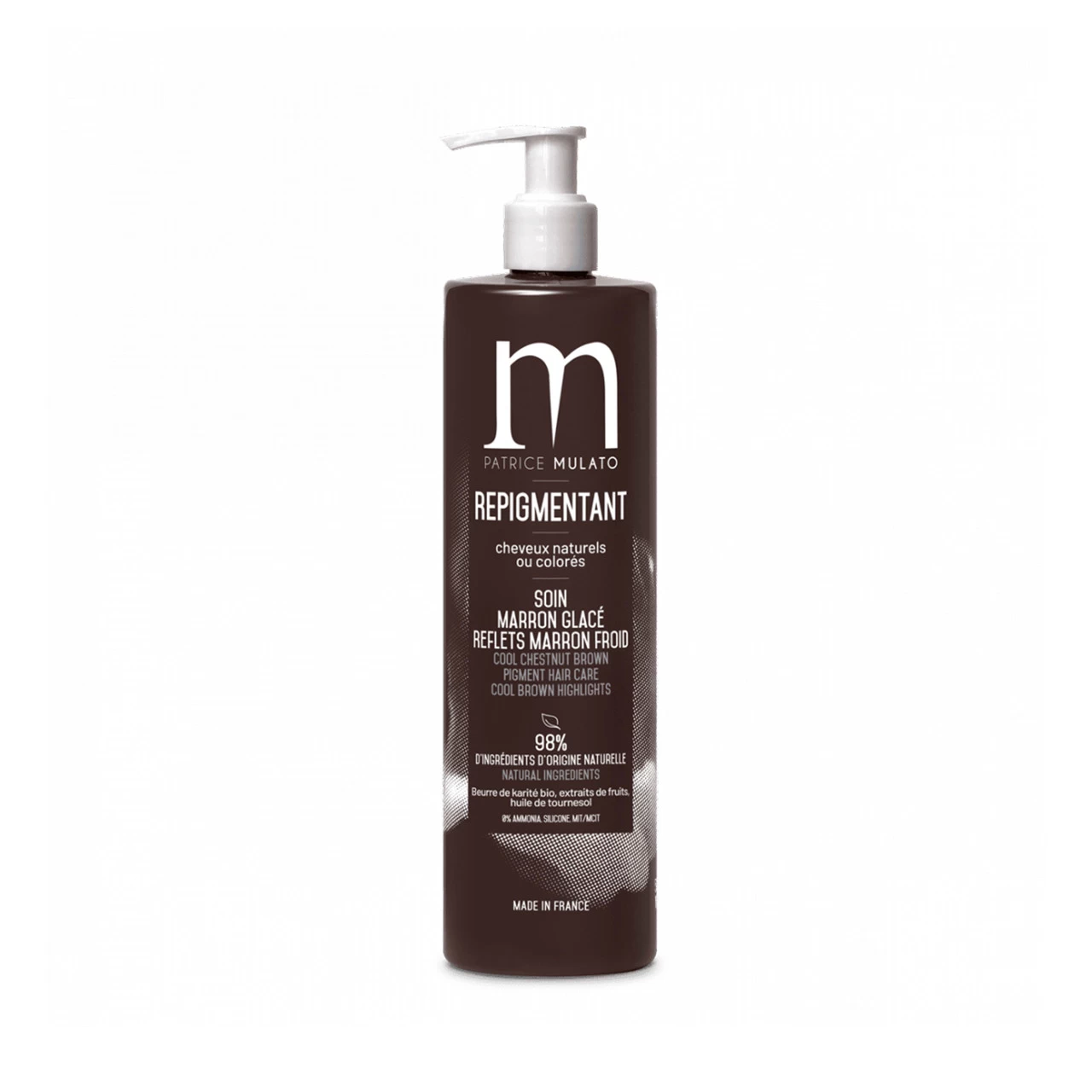 Soin Repigmentant Marron Glace 500ml - Mulato 1 Soin Repigmentant Marron Glace 500ml - Mulato